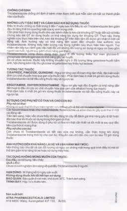 Thuốc Deworm AtraZeneca điều trị bệnh sán lá gan lớn, sán lá phổi (4 viên)