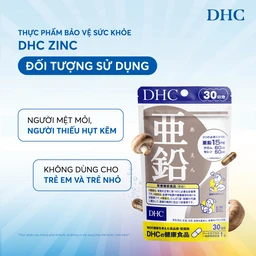 Viên giúp cơ thể khỏe mạnh Zinc DHC (30 viên) 5