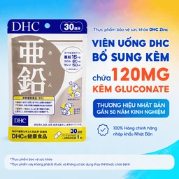 Viên giúp cơ thể khỏe mạnh Zinc DHC (30 viên) 2