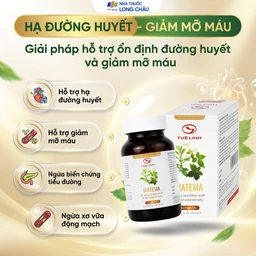 Viên hỗ trợ hạ đường huyết Diatema Tuệ Linh (60 viên) 4