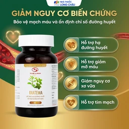 Viên hỗ trợ hạ đường huyết Diatema Tuệ Linh (60 viên) 2