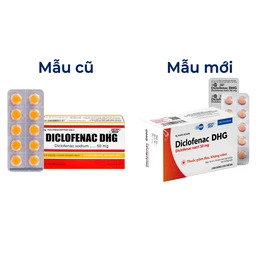 Thuốc Diclofenac DHG điều trị viêm, đau trong rối loạn cơ xương khớp (10 vỉ x 10 viên) 2