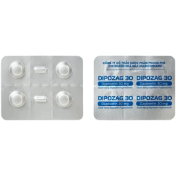 Thuốc Dipozag 30mg Liviat điều trị xuất tinh sớm ở nam giới (1vỉ x 4 viên) 5