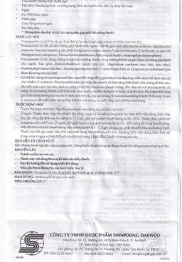 Thuốc Distocide Shinpoong Daewoo điều trị sán máng, sán lá gan nhỏ (1 vỉ x 4 viên)