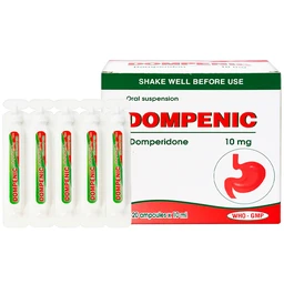 Hỗn dịch uống Dompenic 10mg/10ml điều trị chứng nôn, buồn nôn (20 ống x 10ml)