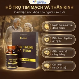 Đông Trùng Hạ Thảo Thái Minh hỗ trợ tăng cường sức khỏe, giảm mệt mỏi (30 viên) 4