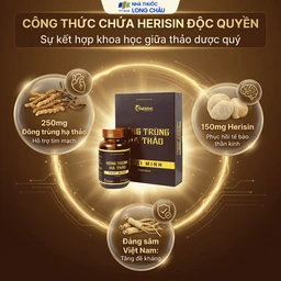 Đông Trùng Hạ Thảo Thái Minh hỗ trợ tăng cường sức khỏe, giảm mệt mỏi (30 viên) 3