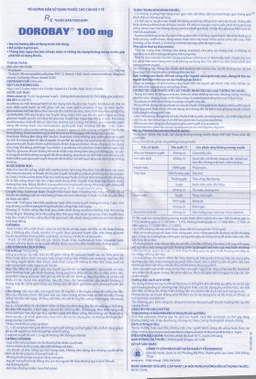 Thuốc Dorobay 100mg Domesco điều trị đái tháo đường típ 2 (3 vỉ x 10 viên)