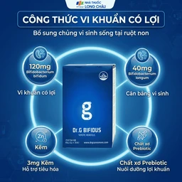 Bột hỗ trợ cải thiện hệ tiêu hóa Dr.G Bifidus Bifido (2g x 30 gói) 3