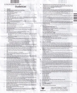 Thuốc Dudencer Stella giảm triệu chứng khó tiêu do acid (3 vỉ x 10 viên)