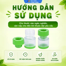 Dụng cụ nghiền thuốc Greetmed giúp nghiền thuốc đơn giản, nhanh chóng 3