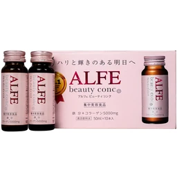 Dung dịch bổ sung collagen Alfe Beauty Conc Daido (10 chai x 50ml)