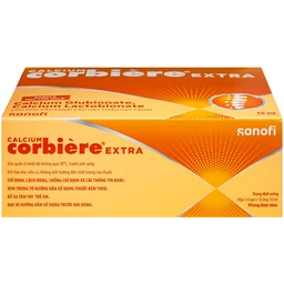 Dung dịch uống Calcium Corbière Extra Sanofi bổ sung canxi, hỗ trợ điều trị loãng xương (3 vỉ x 10 ống x 10ml) 4