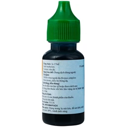 Dung dịch dùng ngoài Xanh Methylen 1% Hóa Dược điều trị chốc lở, viêm da mủ (17ml) 2