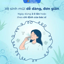 Xịt mũi Saltmax spay 100ml Việt Sinh giúp vệ sinh mũi, giữ ẩm niêm mạc mũi