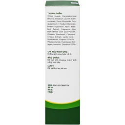 Dung dịch vệ sinh phụ nữ dạng bọt Natural Feminine Lá Trầu Không kháng khuẩn, vệ sinh nhẹ nhàng (160ml)