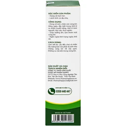 Dung dịch vệ sinh phụ nữ dạng bọt Natural Feminine Lá Trầu Không kháng khuẩn, vệ sinh nhẹ nhàng (160ml)