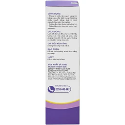 Dung dịch vệ sinh phụ nữ dạng bọt Natural Feminine Lavender làm sạch và bảo vệ vùng kín, duy trì cân bằng pH (160ml)