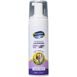 Dung dịch vệ sinh phụ nữ dạng bọt Natural Feminine Lavender làm sạch và bảo vệ vùng kín, duy trì cân bằng pH (160ml)