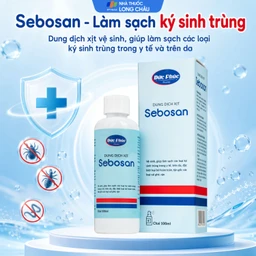 Xịt ngoài da làm sạch ký sinh trùng 100ml Sebosan Đức Phúc  2