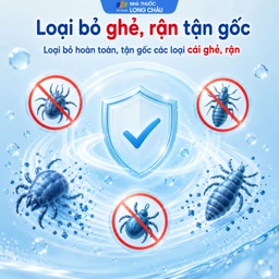 Xịt ngoài da làm sạch ký sinh trùng 100ml Sebosan Đức Phúc  3