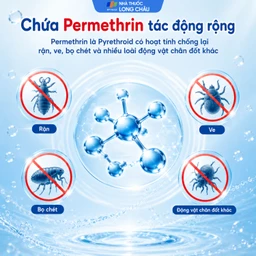 Xịt ngoài da làm sạch ký sinh trùng 100ml Sebosan Đức Phúc  9