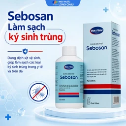 Xịt ngoài da làm sạch ký sinh trùng 150ml Sebosan Đức Phúc 2