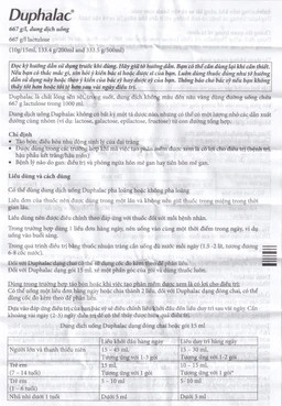 Duphalac (Lactulose) điều trị táo bón hiệu quả và tăng cường lợi khuẩn ruột (20 gói x 15ml)