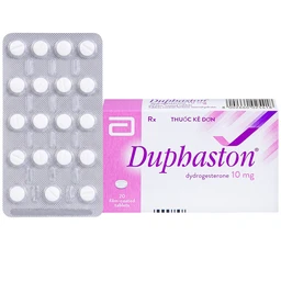 Thuốc Duphaston Abbott điều hòa kinh nguyệt, lạc nội mạc tử cung (1 vỉ x 20 viên) 1