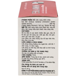 Thuốc Eblamin Korea United hỗ trợ điều trị viêm gan, xơ gan (12 vỉ x 5 viên) 3