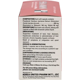 Thuốc Eblamin Korea United hỗ trợ điều trị viêm gan, xơ gan (12 vỉ x 5 viên) 4