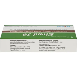 Thuốc Elvud 50mg Apimed điều trị viêm loét dạ dày và cải thiện tổn thương niêm mạc dạ dày (3 vỉ x 10 viên) 3