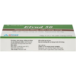 Thuốc Elvud 50mg Apimed điều trị viêm loét dạ dày và cải thiện tổn thương niêm mạc dạ dày (3 vỉ x 10 viên) 4