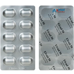 Thuốc Elvud 50mg Apimed điều trị viêm loét dạ dày và cải thiện tổn thương niêm mạc dạ dày (3 vỉ x 10 viên) 6