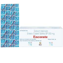 Thuốc Encorate Sun Pharma điều trị động kinh (10 vỉ x 10 viên) 1