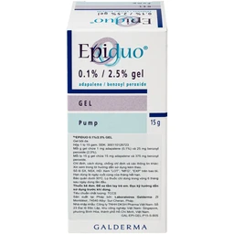 Gel Epiduo 0.1%/2.5% Galderma điều trị mụn trứng cá (15g) 3