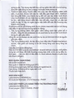 Gel bôi ngoài da Erylik điều trị tại chỗ mụn trứng cá mức độ trung bình (30g)