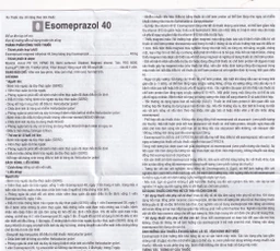 Thuốc Esomeprazol 40 Tv.Pharm điều trị loét dạ dày, trào ngược dạ dày, thực quản (3 vỉ x 10 viên)