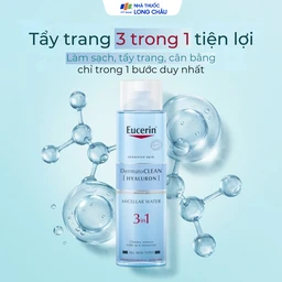 Nước tẩy trang Eucerin Dermato Clean Micellar 3 in 1 dành cho da nhạy cảm (400ml)