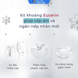 Xịt khoáng Eucerin Hyaluron Mist Spray cung cấp độ ẩm, làm dịu da (150ml)