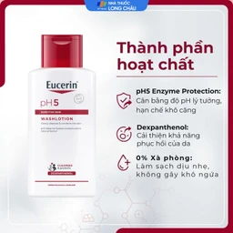 Sữa tắm dưỡng ẩm Eucerin Ph5 Washlotion 200ml