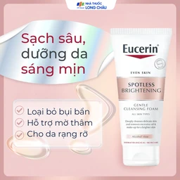 Sữa rửa mặt Eucerin Spotless Brightening Cleansing Foam sáng da (50g)
