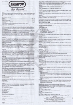 Thuốc Enervon United điều trị thiếu Vitamin C và B (10 vỉ x 10 viên)