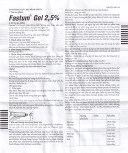 Gel Fastum Menarini giảm đau và kháng viêm cơ xương khớp (30g)