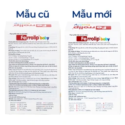 Dung dịch giúp giảm nguy cơ thiếu máu do thiếu sắt Ferrolip Baby InPharma SpA (30ml)
