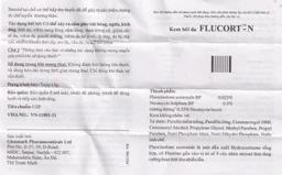 Kem Flucort-N Glenmark hỗ trợ điều trị các bệnh viêm da (15g)