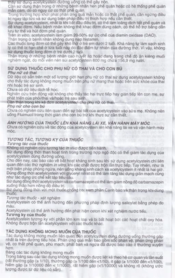 Thuốc Fluimucil 600mg Zambon điều trị bệnh hô hấp kèm tăng tiết đờm nhày (5 vỉ x 2 viên)