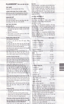 Viên đặt âm đạo Fluomizin Medinova điều trị nhiễm nấm âm đạo, nhiễm khuẩn âm đạo (1 vỉ x 6 viên)