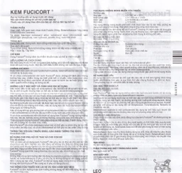 Kem Fucicort LEO điều trị viêm da nhiễm khuẩn (15g)