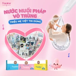 Nước muối sinh lý Fysoline Isotonique đẳng trương (40 ống x 5ml) giúp vệ sinh mắt mũi hàng ngày